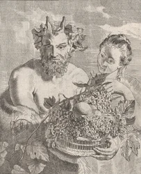 Satyr und Bacchantin, ca. 1650-67
