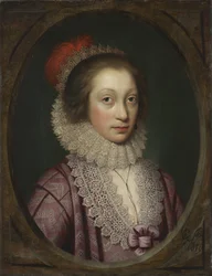 Porträt einer Frau, möglicherweise Elizabeth Boothby, 1619
