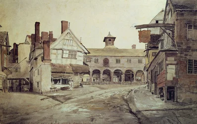 Marktplatz, Hereford, 1803
