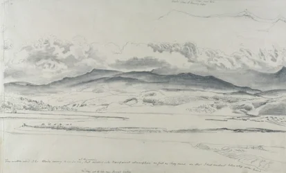 Bergpanorama in Wales, Cader Idris