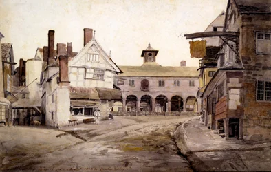 Der Marktplatz, Ross, Hertfordshire, 1803