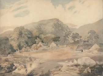 Blick in der Nähe von Tal-y-Llyn