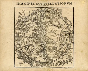 Imagines Constellationum Australium (Südlicher Himmelsglobus)