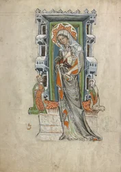 Die heilige Hedwig von Schlesien mit Herzog Ludwig von Liegnitz und Brieg und Herzogin Agnes