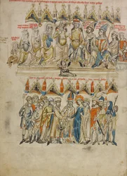 Die Familie von Berthold VI; Die Hochzeit von Hedwig und Heinrich