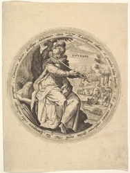 Euterpe, aus Die Musen