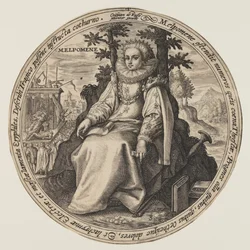Melpomene, aus Die Musen