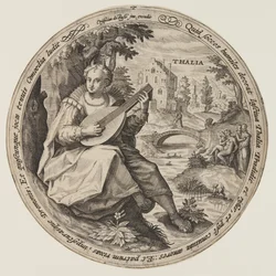 Terpsichore, aus Die Musen