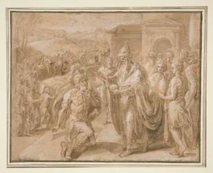Abraham und Melchisedek