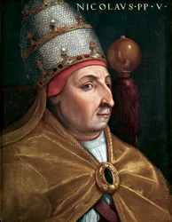 Porträt von Papst Nikolaus V.