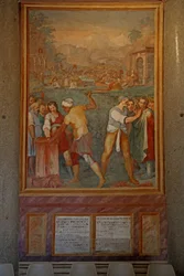 Martyrium und Verstümmelung verschiedener Heiliger