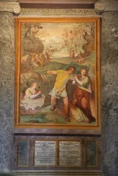 Martyrium der hl. Lucia und der hl. Euphemia und anderer Heiliger