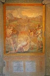 Martyrium zahlreicher Heiliger