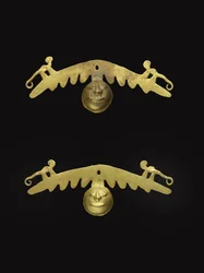 Paar Ohrschmuck, 600-1600 n. Chr.