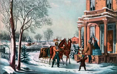 Amerikanisches Landleben, 1855