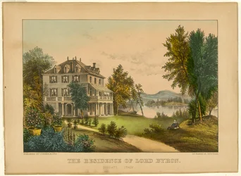 Die Residenz von Lord Byron