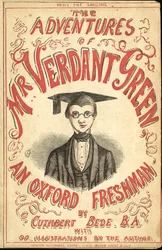 Titelillustration für Die Abenteuer von Mr. Verdant Green, ein Oxford-Erstsemester