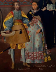 Hochzeit von Martín de Loyola mit Beatriz Ñusta und von Don Juan Borja mit Lorenza Ñusta