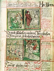 Wie man Krankheiten heilt, aus Tractatus de Pestilencia