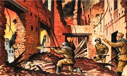 Die Verteidigung von Stalingrad während des Zweiten Weltkriegs