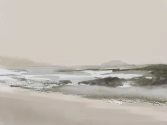 Ruhiger Strand