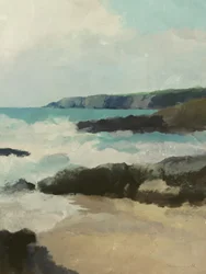 Felsiger Strand