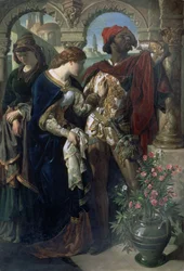 Othello, Desdemona und Emilia