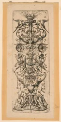 Ornamentaler Kandelaber