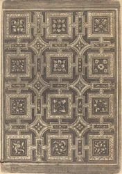 Ornamentales Design für Kassettendecke