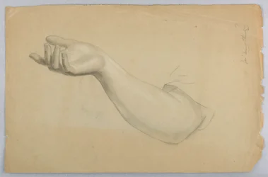 Studie für "Eine Lektion in Barmherzigkeit", 1850
