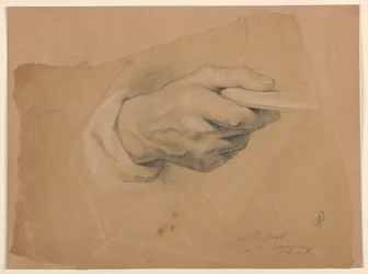 Studie für "Kommunion der t", 1844