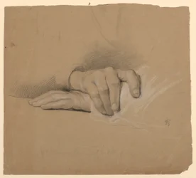 Studie für "Kommunion der t", 1844