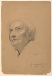 Studie für "Kommunion der Kranken", 1844