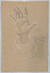 Studie für "Frühe Christia", 1839–40
