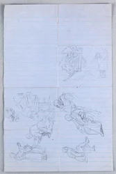 Zeichnung, Studie für "Wissenschaftliche Gruppe", 1858
