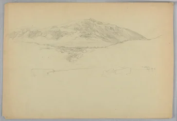 Landschaftsskizze, Mount Desert, Maine