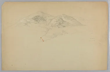 Landschaftsskizze, Mount Desert, Maine
