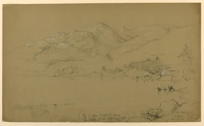 Landschaftsskizze, Mount Desert, Maine