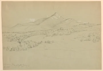 Mount Chocorua vom Hügel nahe Tamworth Village
