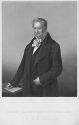 Baron Alexander von Humboldt, der große Naturforscher, 1850er