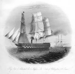 HMS Duke of Wellington, 1857