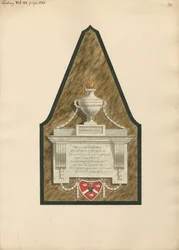 Denkmal für Dame Ann Edwards und Sir Thomas Edwards aus der Kirche von Ealing