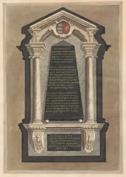 Gedenkstätte für Somerset English, seine Frau Judith, seine Mutter, seinen Vater, eine Schwester und einen Bruder aus der Kirche von Hampton