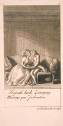 Beweggründe zur Heirat und ihre Folgen. Bl. 1