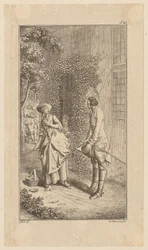 Bunkels Besuch bei seinem Freund Carl Turner, Blatt 5 aus "Leben Bemerkungen und Meinungen Johann Bunkels"