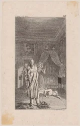 Clarisse wird nach ihrer Flucht aus dem Bordell vom verkleideten Lovelace aufgespürt und überrascht