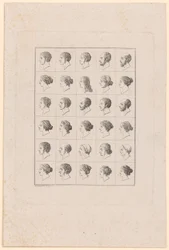 Dreißig physiognomische Köpfe