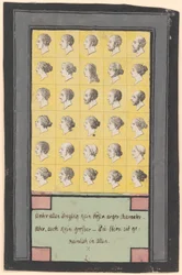 Dreißig physiognomische Köpfe