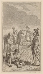 Entführung oder Ritter Karl von Eichenhorst und Fräulein Gertrude von Hochburg, Blatt aus der ersten Ausgabe der „Gedichte von Gottfried August Bürger“