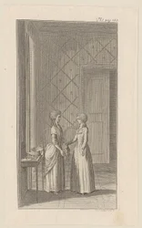 Hanne und Mariane in Weißes Lustspiel „Der Neid bringt sich selbst um sein Brod“